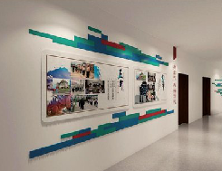 荆门企业文化墙用什么材料好？